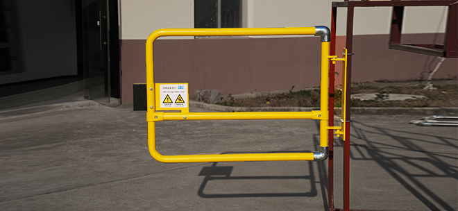 Puerta de seguridad de cierre automático